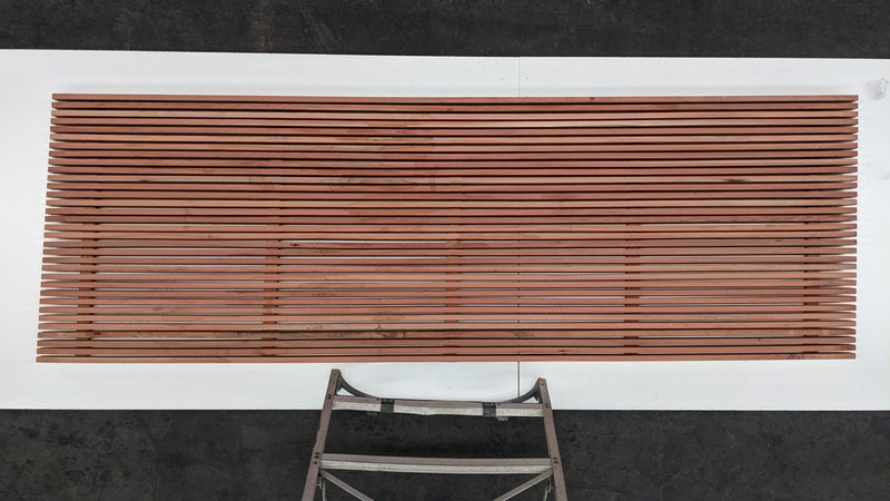 Spotted Gum Timber Screen - Core Earth Designs