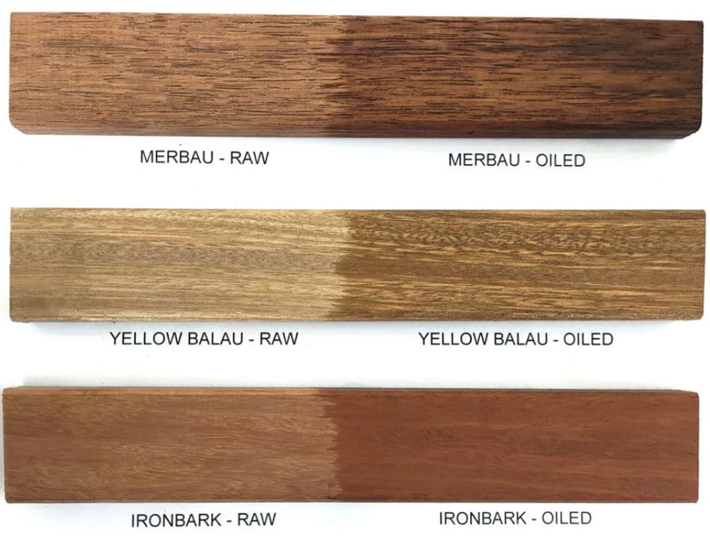 Yellow Balau Timber Screen - Core Earth Designs